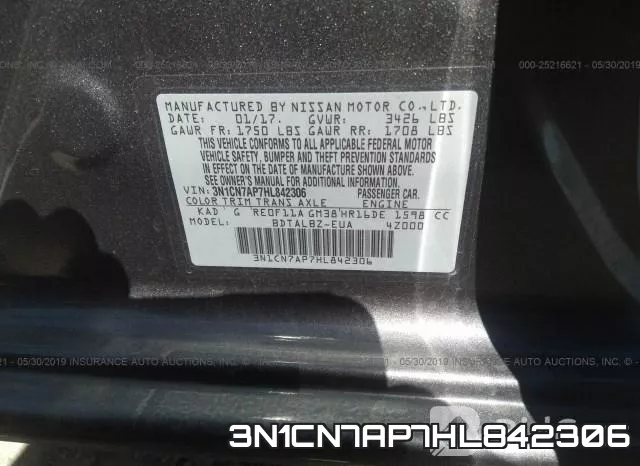 3N1CN7AP7HL842306 фото 10