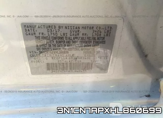 3N1CN7APXHL860699 фото 10