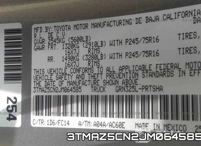 3TMAZ5CN2JM064585 фото 10