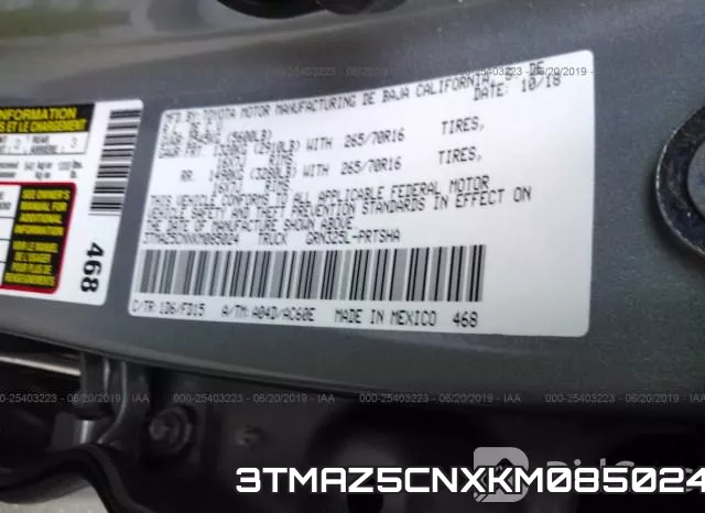 3TMAZ5CNXKM085024 фото 10