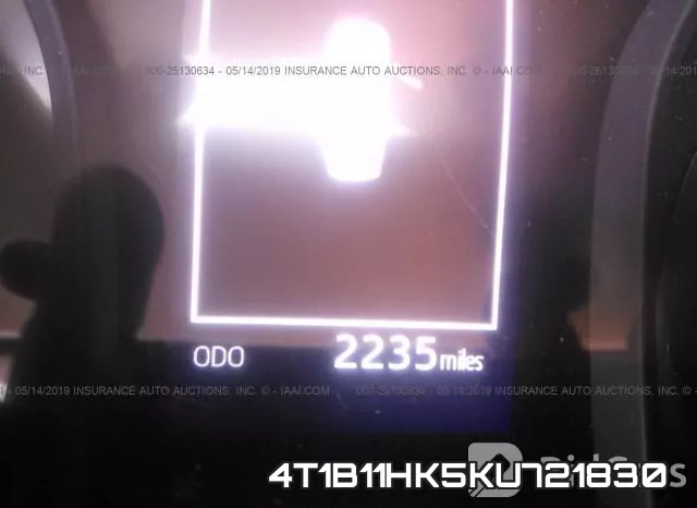 4T1B11HK5KU721830 фото 8