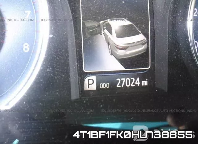 4T1BF1FK0HU738855 фото 8