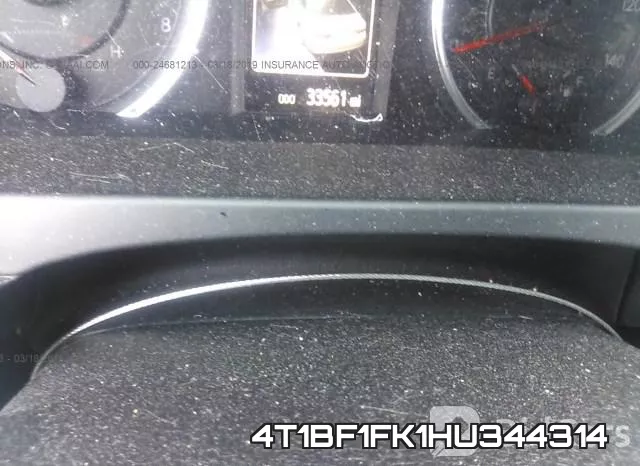 4T1BF1FK1HU344314 фото 8