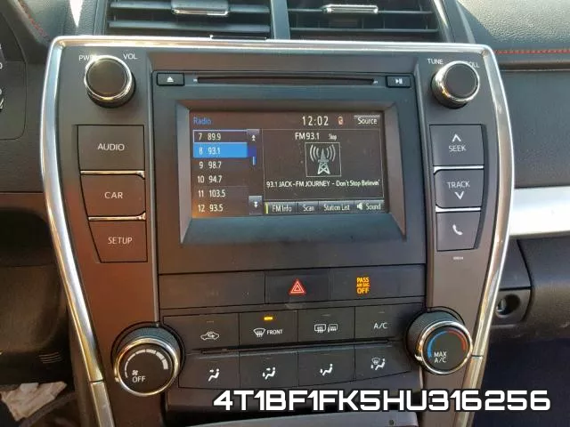 4T1BF1FK5HU316256 фото 10