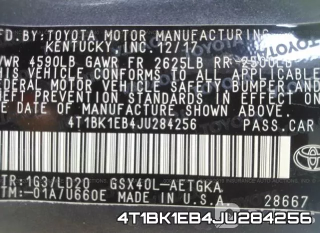4T1BK1EB4JU284256 фото 10