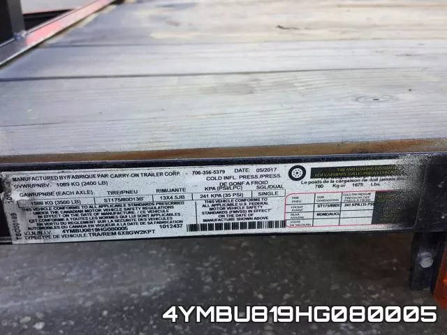 4YMBU819HG080005 фото 2