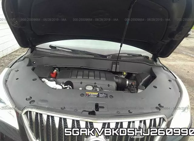 5GAKVBKD5HJ260990 фото 2