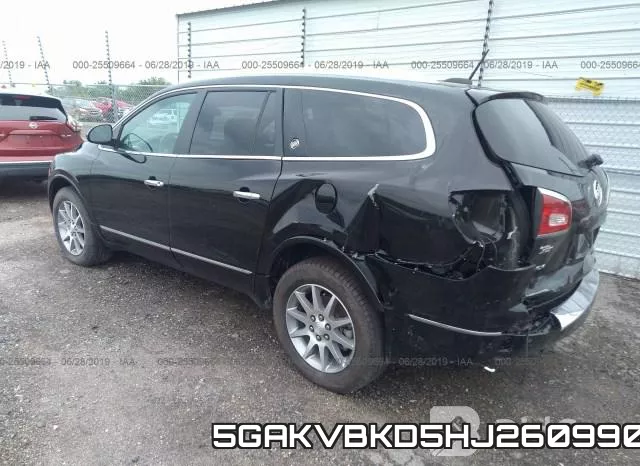 5GAKVBKD5HJ260990 фото 4