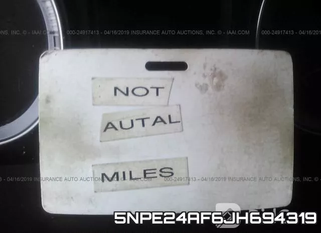 5NPE24AF6JH694319 фото 8
