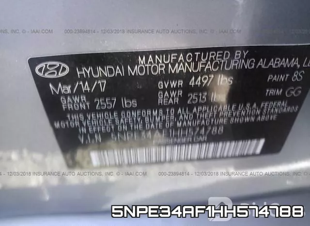 5NPE34AF1HH574788 фото 10