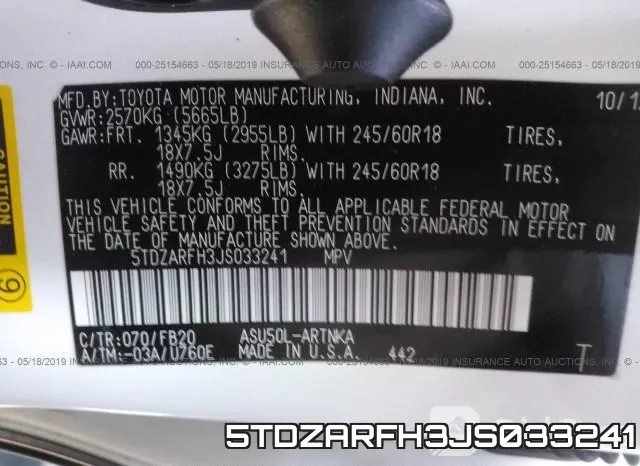 5TDZARFH3JS033241 фото 10