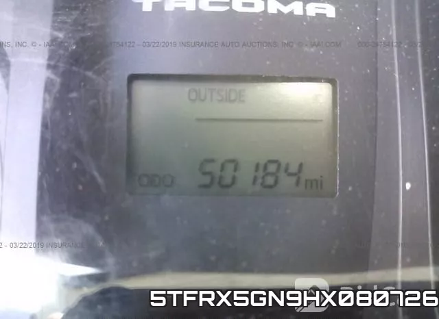 5TFRX5GN9HX080726 фото 8