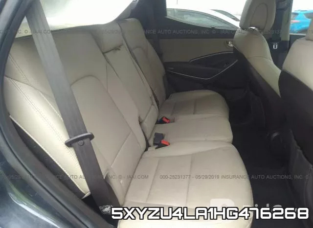5XYZU4LA1HG476268 фото 9