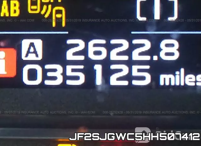 JF2SJGWC5HH507412 фото 8