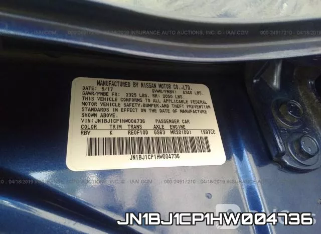 JN1BJ1CP1HW004736 фото 10
