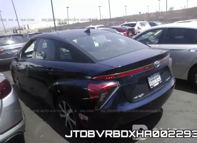 JTDBVRBDXHA002293 фото 4