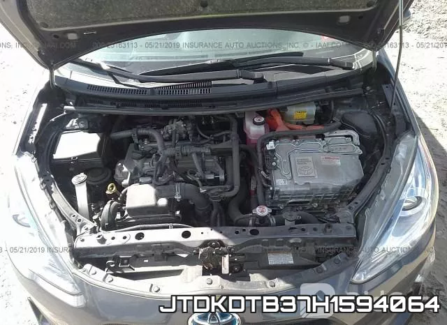 JTDKDTB37H1594064 фото 2