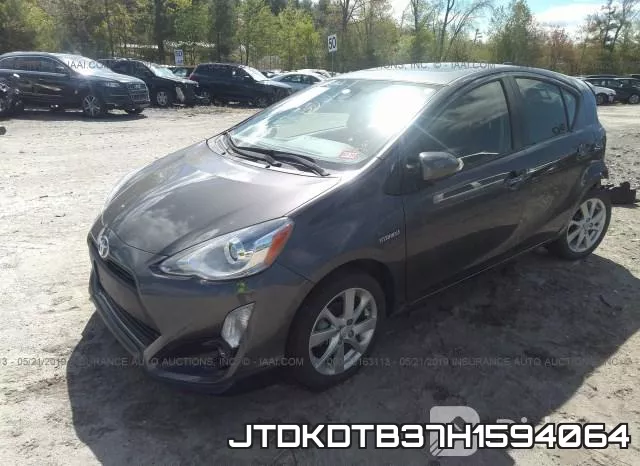 JTDKDTB37H1594064 фото 3