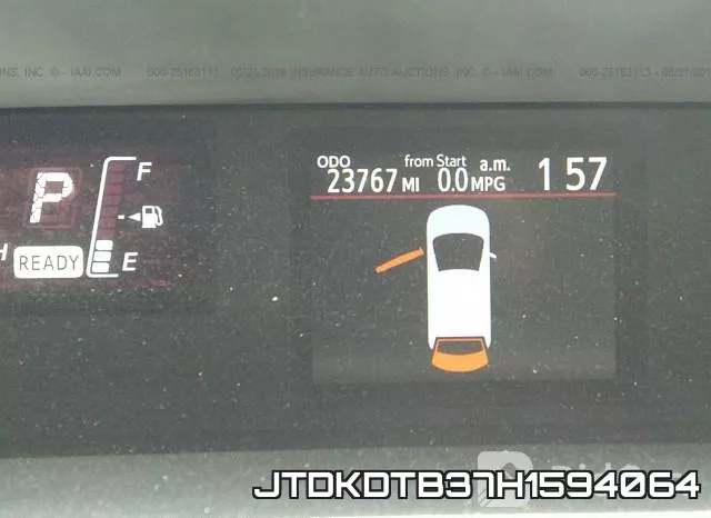 JTDKDTB37H1594064 фото 8