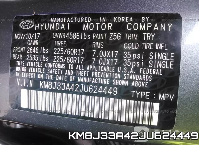 KM8J33A42JU624449 фото 10