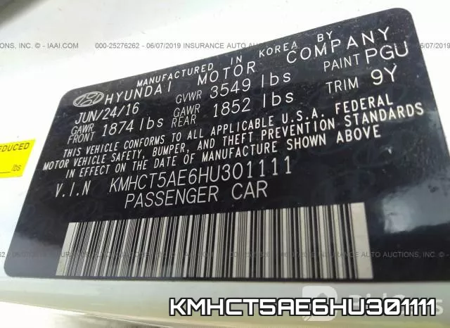 KMHCT5AE6HU301111 фото 10