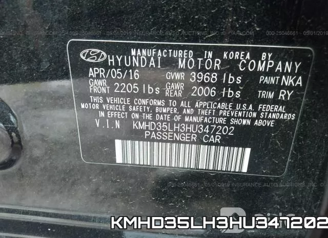 KMHD35LH3HU347202 фото 10