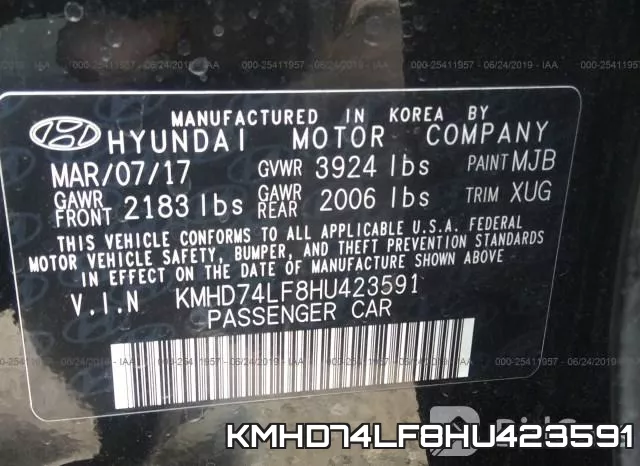 KMHD74LF8HU423591 фото 10