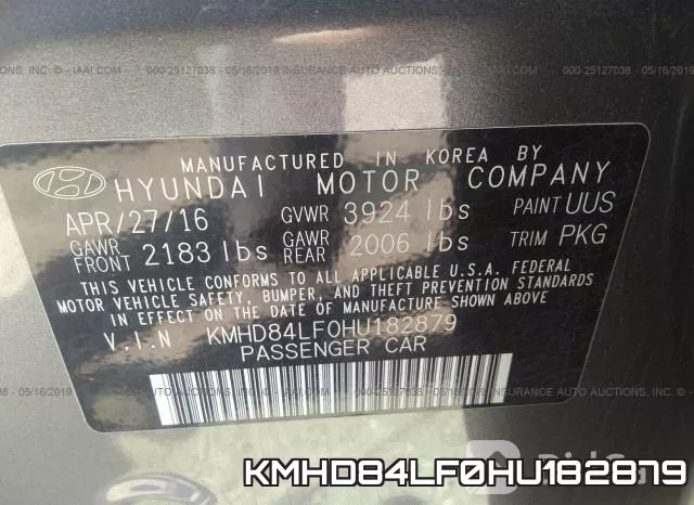 KMHD84LF0HU182879 фото 10