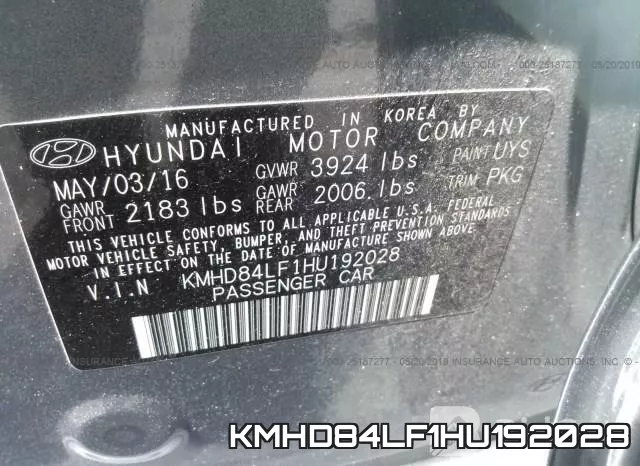 KMHD84LF1HU192028 фото 10