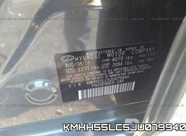 KMHH55LC5JU079940 фото 10