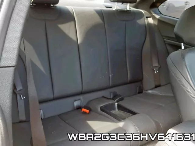 WBA2G3C36HV641631 фото 7