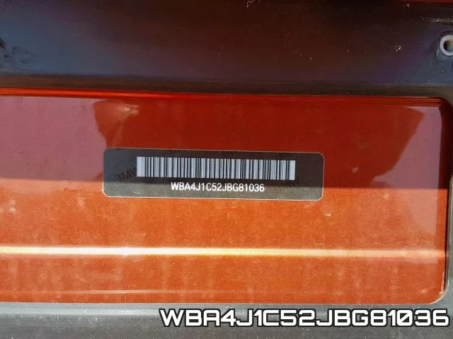 WBA4J1C52JBG81036 фото 2