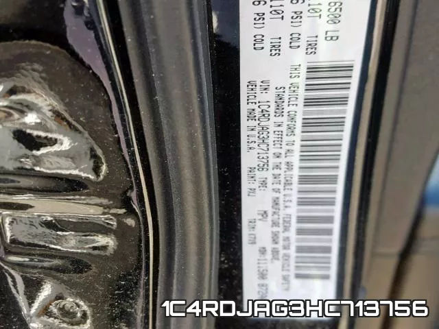1C4RDJAG3HC713756 фото 2