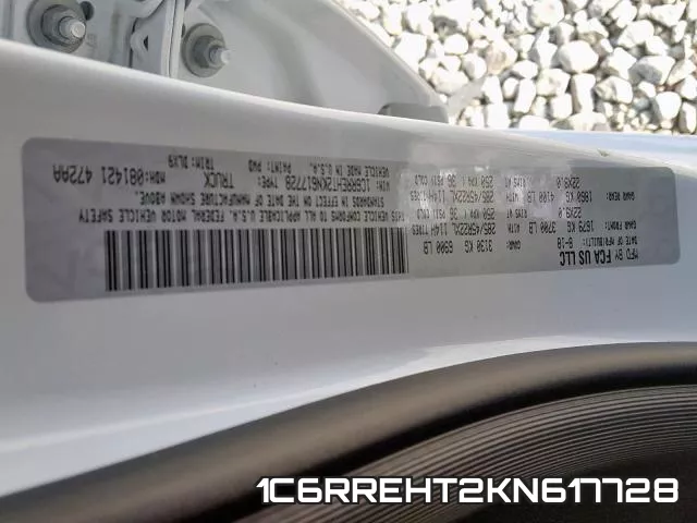 1C6RREHT2KN617728 фото 2