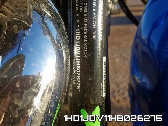 1HD1JDV11HB026275 фото 2