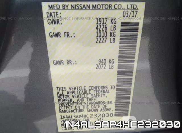1N4AL3AP4HC232030 фото 10