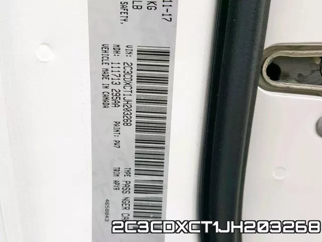 2C3CDXCT1JH203268 фото 2