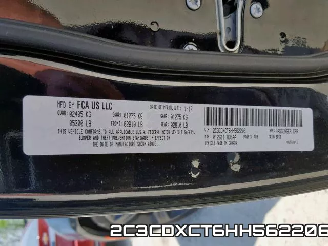 2C3CDXCT6HH562206 фото 2
