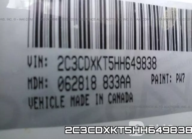 2C3CDXKT5HH649838 фото 10
