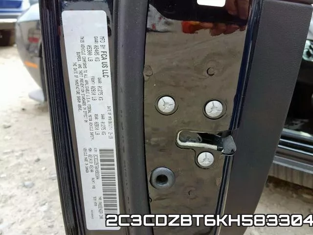 2C3CDZBT6KH583304 фото 2