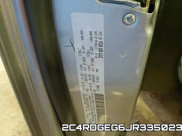 2C4RDGEG6JR335023 фото 2