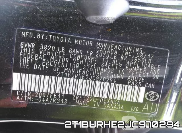 2T1BURHE2JC970294 фото 10