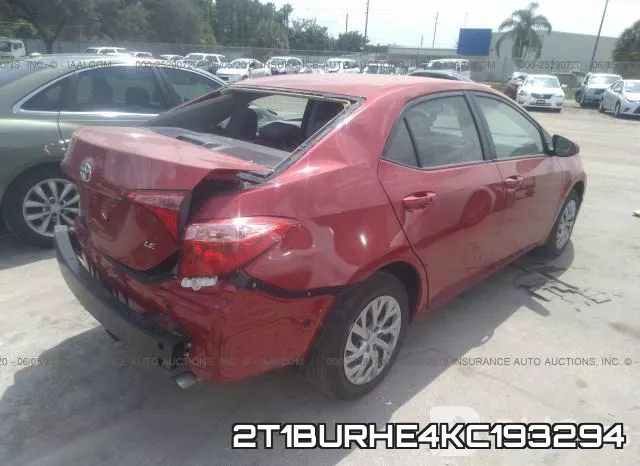 2T1BURHE4KC193294 фото 5