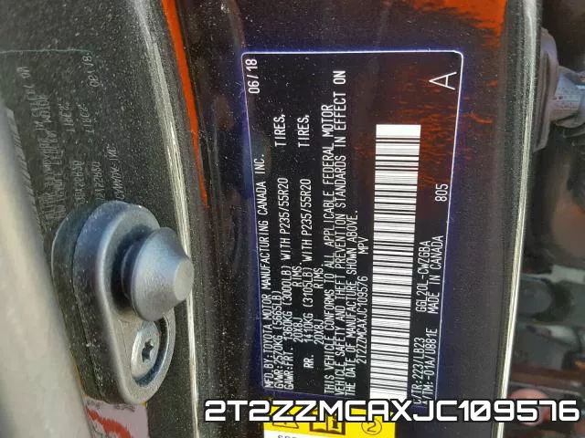 2T2ZZMCAXJC109576 фото 2