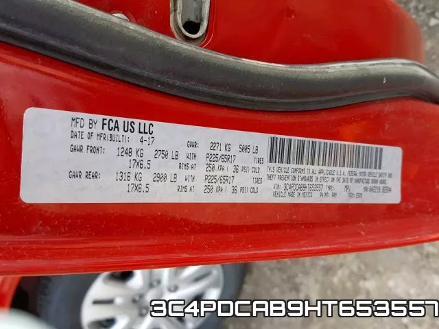 3C4PDCAB9HT653557 фото 2
