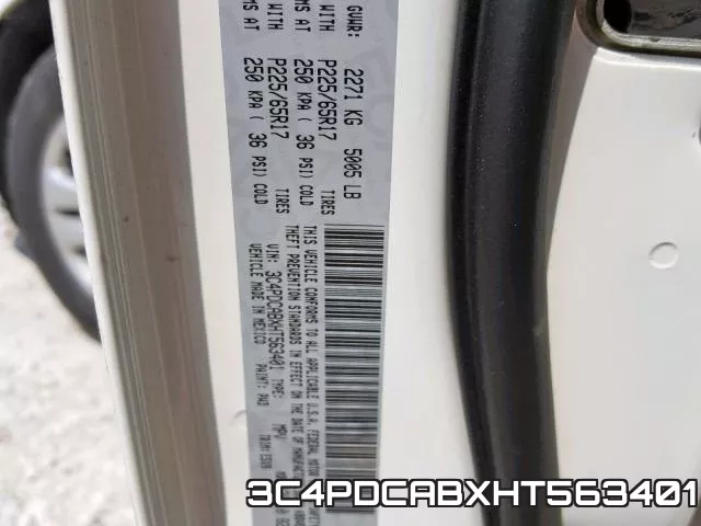 3C4PDCABXHT563401 фото 2