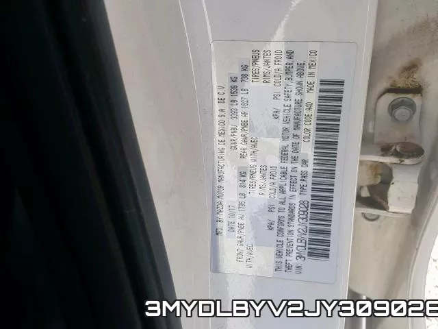 3MYDLBYV2JY309028 фото 2