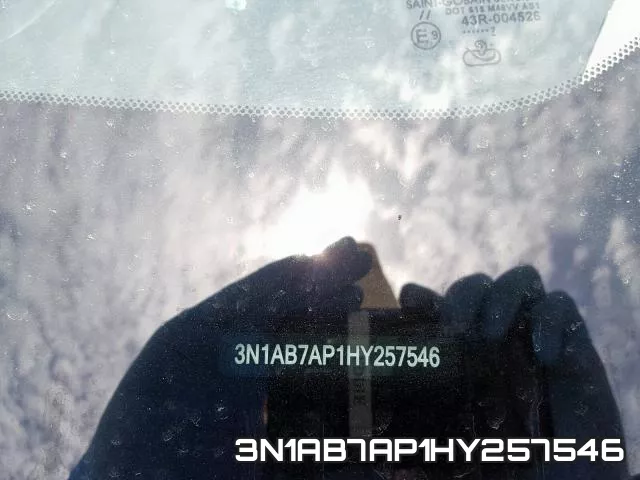 3N1AB7AP1HY257546 фото 2
