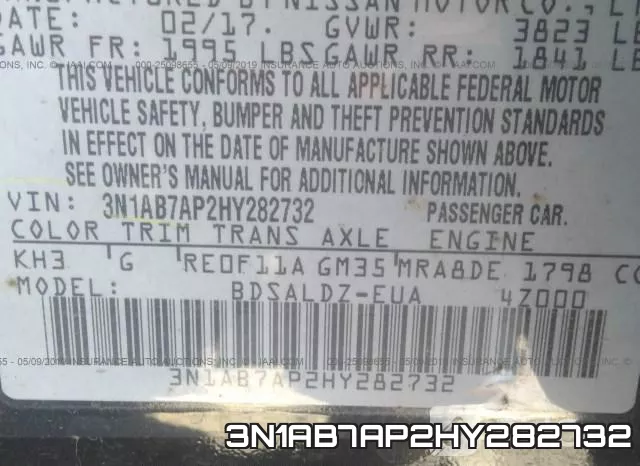 3N1AB7AP2HY282732 фото 10