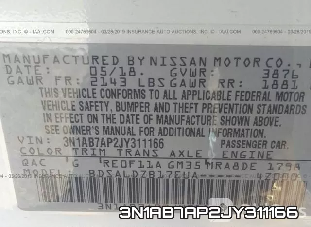 3N1AB7AP2JY311166 фото 10